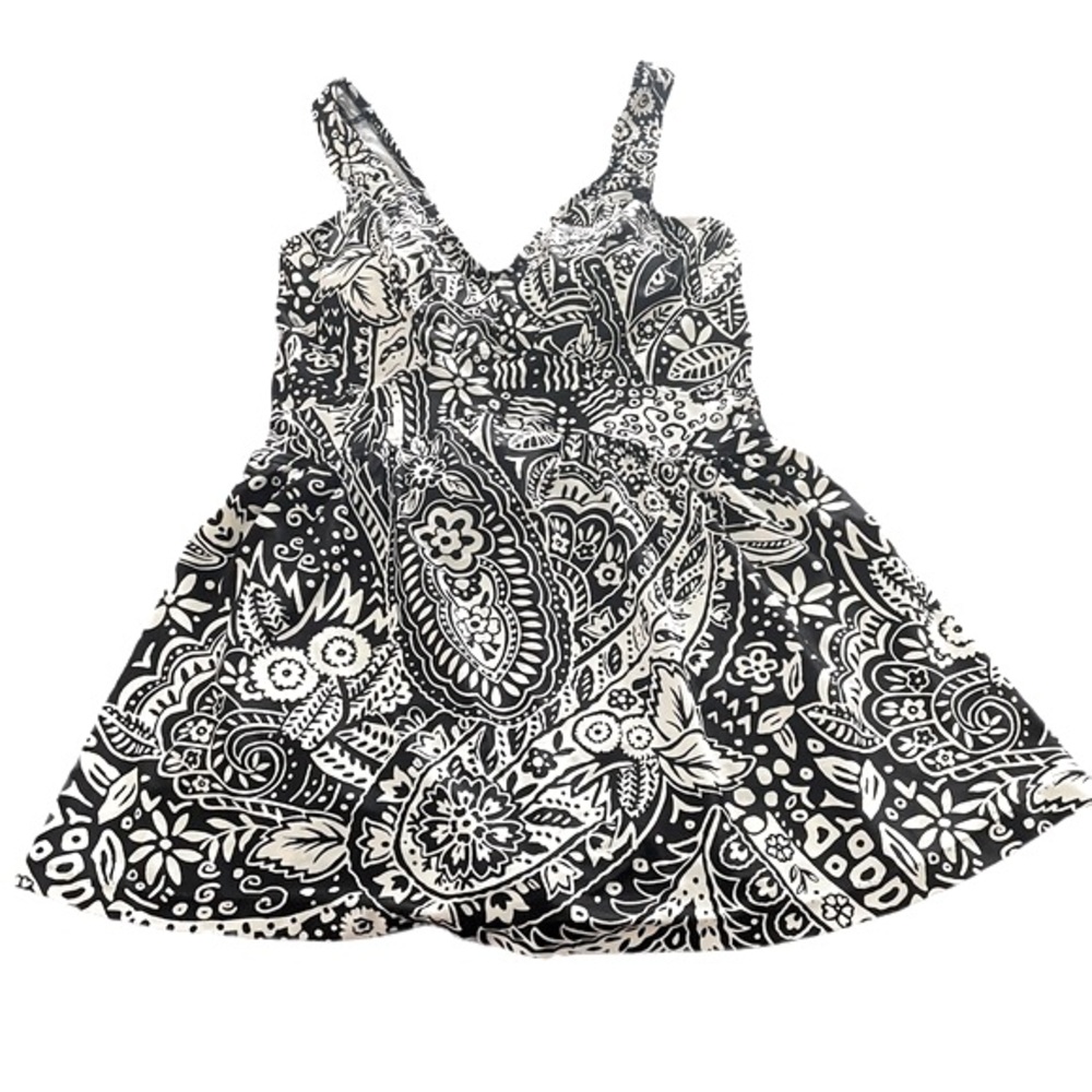 Maxine of Hollywood Skirted Empire Waist 1 pc Swim